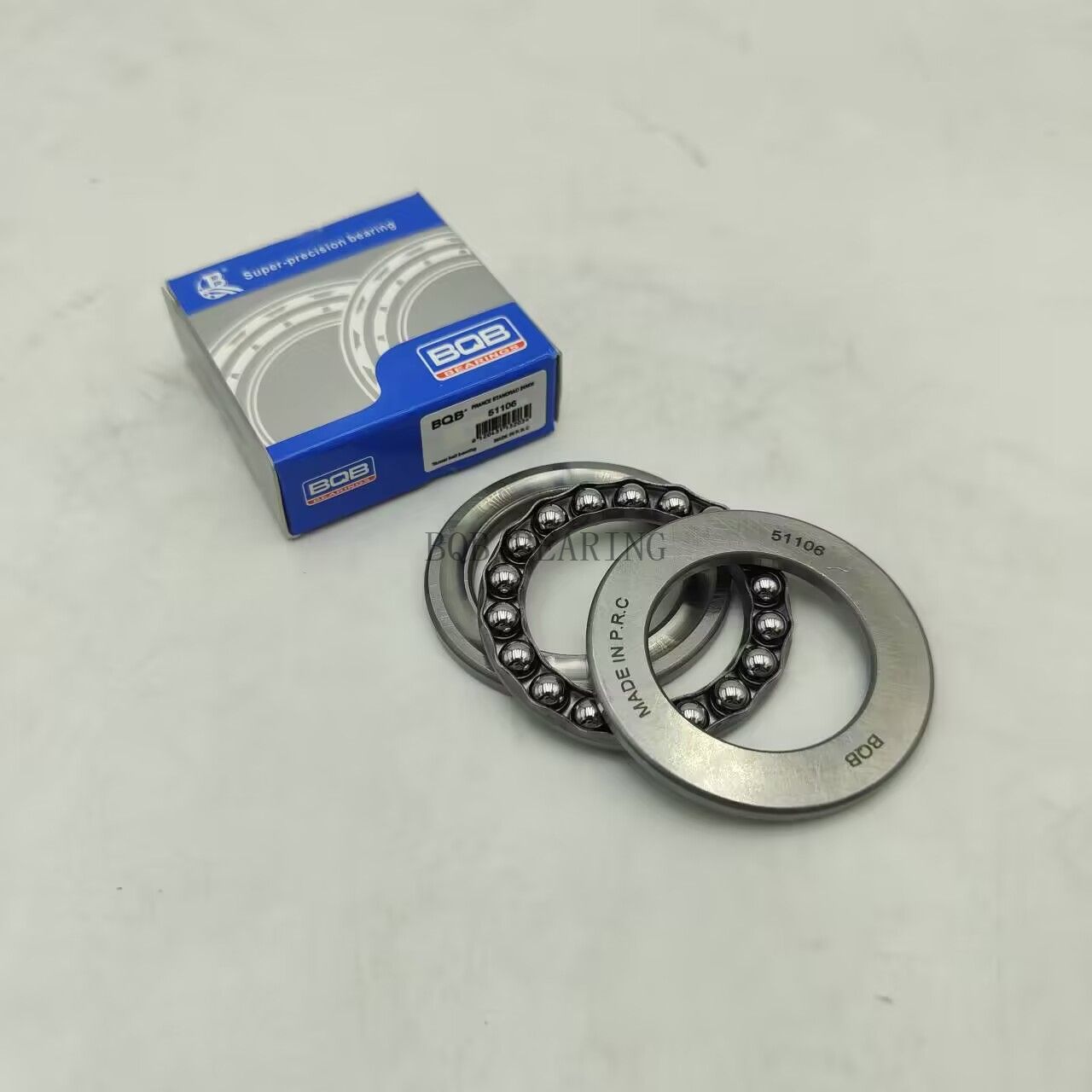 BQB Brand Thrust Ball Bearing Stainless Steel High Precision 51106