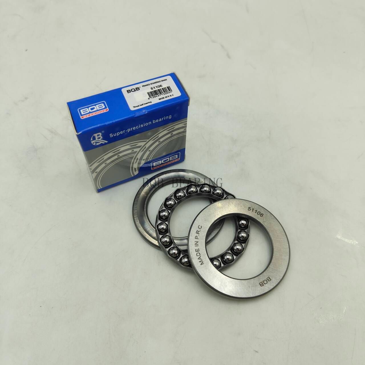 BQB Brand Thrust Ball Bearing Stainless Steel High Precision 51106