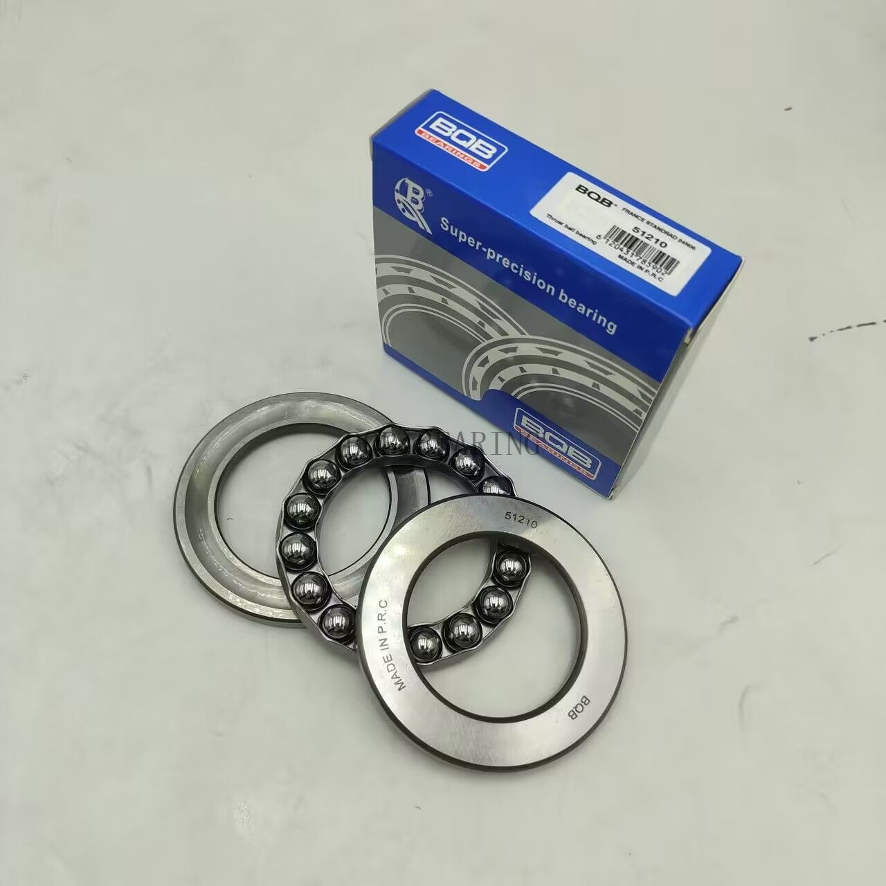 BQB Brand Thrust Ball Bearing Stainless Steel High Precision 51210